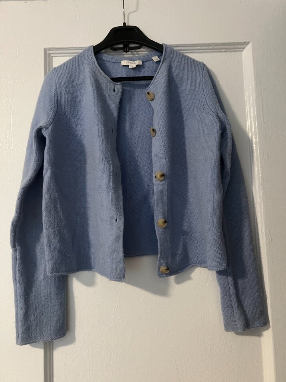 Vince Wool & Cashmere Baby Blue Sweater - Size small - Picture 2 of 3